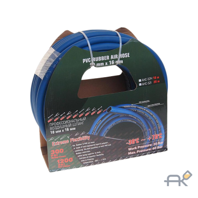 Шланг воздушный резиновый армированный 10*16мм*20м (RF-AHC-52I)